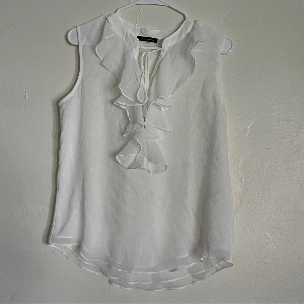 Tommy Hilfiger Ruffle Top